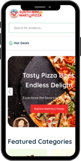 south mini mart & pizza, web developer, digital marketing
